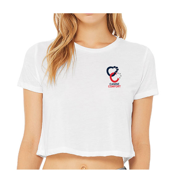 Canine Comfort Women's Cropped Tee